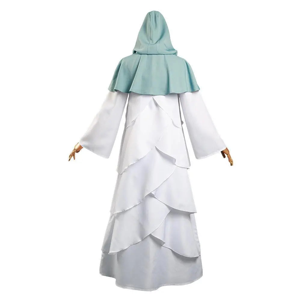 The Promised Neverland Mujika Cosplay Costume Long Robe Cloak Halloween Cape Carnival Outfit for Adults - Pajamasbuy