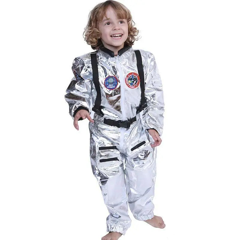 The Wandering Earth Astronaut Silver Pilot Family Couples Halloween Cosplay Costume - Pajamasbuy