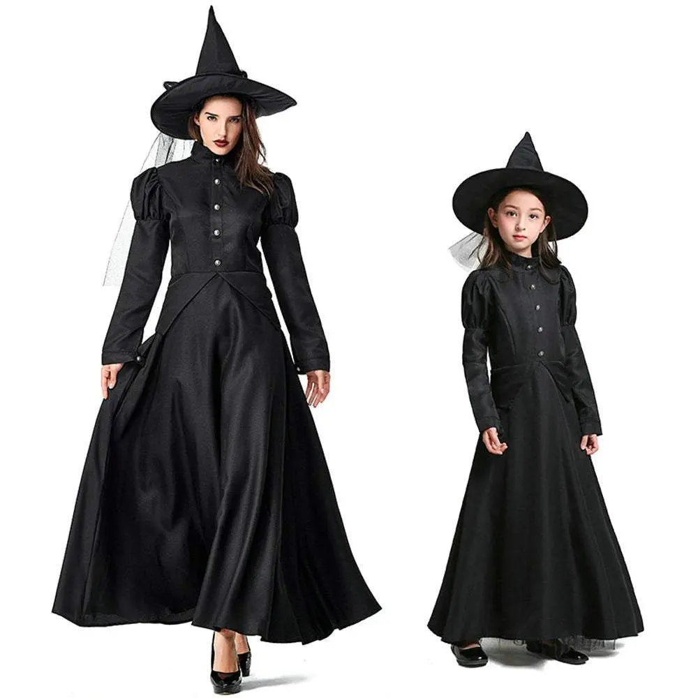 The Wizard of Oz Halloween Party Witch Family Matching Cosplay Costume - Pajamasbuy