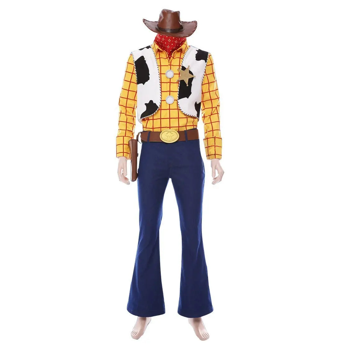 Toy Story 4 Woody Costume Full All set Halloween For Men Adult - Pajamasbuy