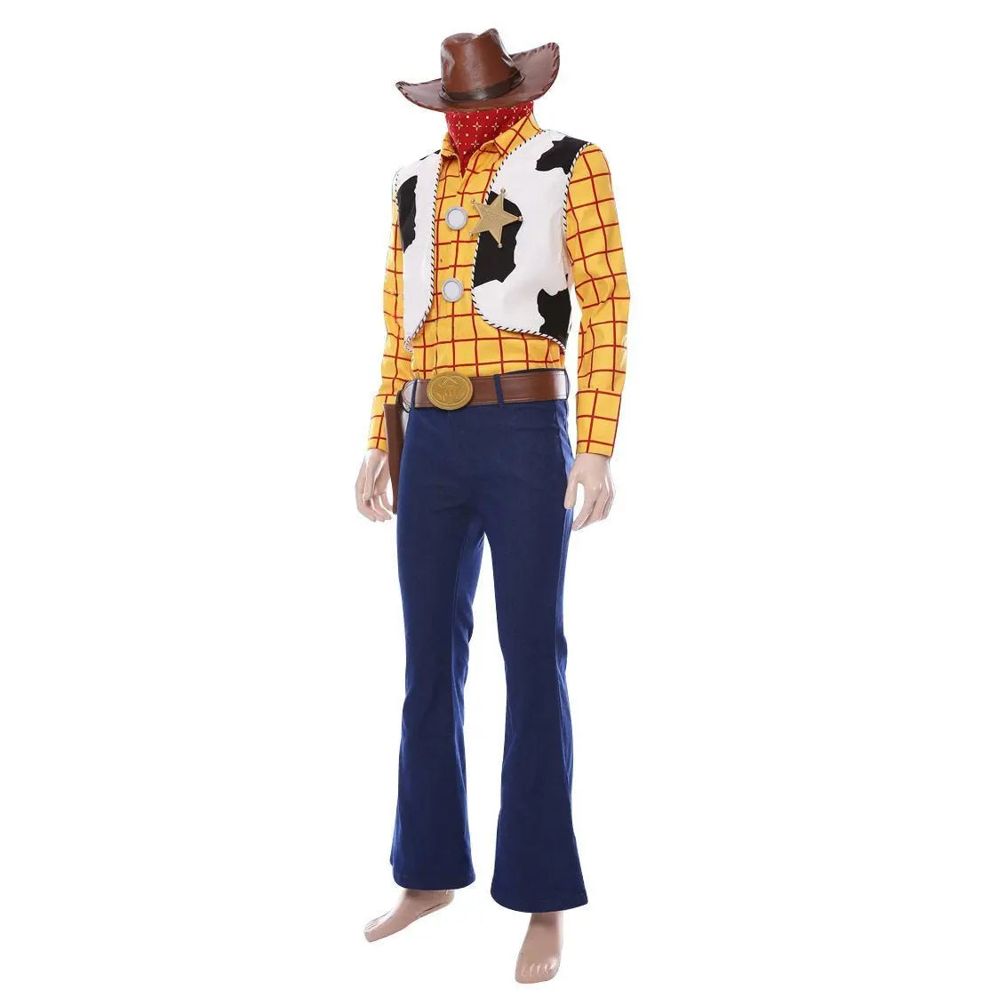 Toy Story 4 Woody Costume Full All set Halloween For Men Adult - Pajamasbuy