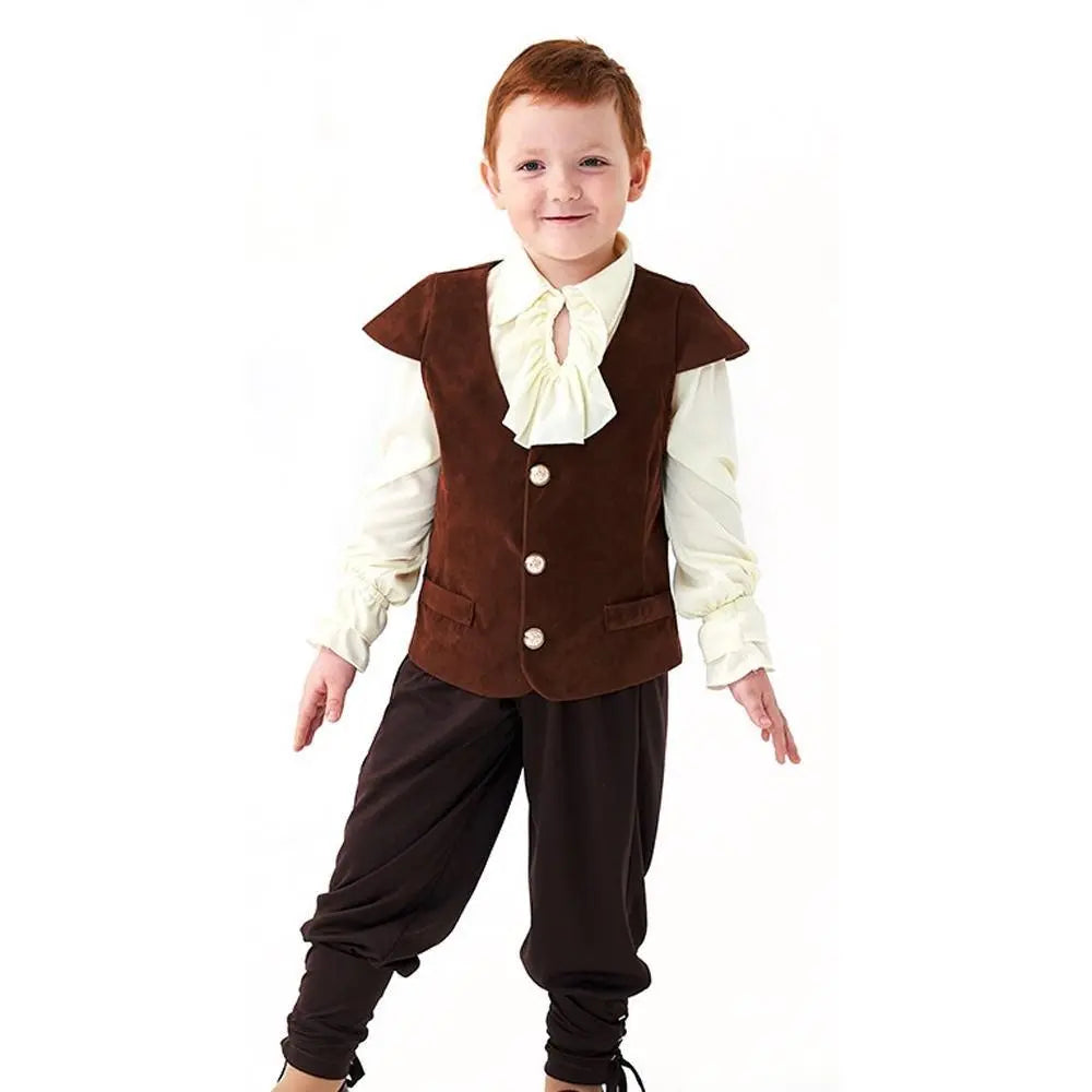 Vampire renaissance victorian pirate knight Children Halloween carnival costume for kids - Pajamasbuy