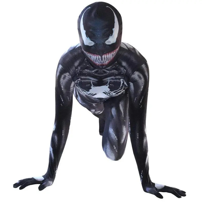 Venom Eddie Brock Costumes Spider - Man Cosplay Jumpsuit Poison Bodysuit Zentai - Pajamasbuy