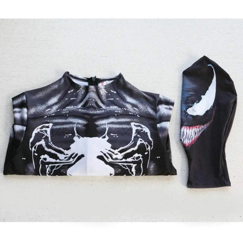 Venom Eddie Brock Costumes Spider - Man Cosplay Jumpsuit Poison Bodysuit Zentai - Pajamasbuy