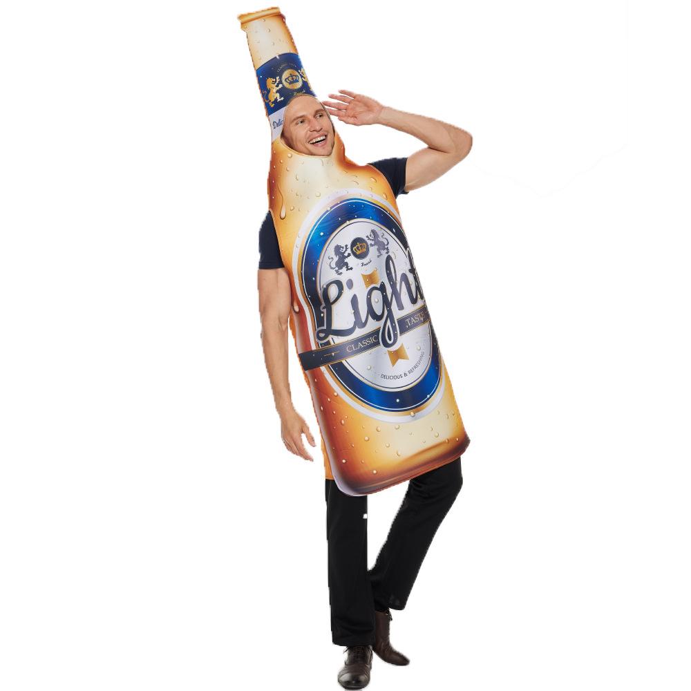 BuyAdult beer bottle Oktoberfest Funny Novelty Halloween Cosplay Costume Now Cheaper With 3 - 5 Days Ship - PajamasBuy