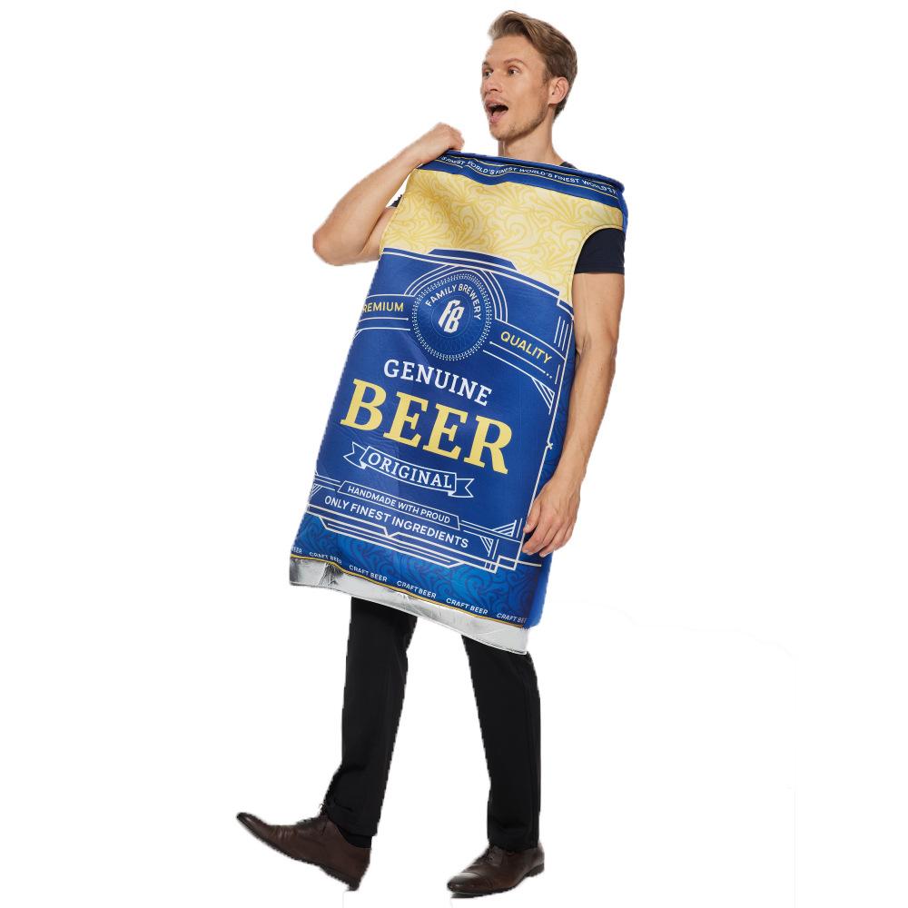 BuyAdult cans beer bottle Oktoberfest Funny Novelty Halloween Cosplay Costume Now Cheaper With 3 - 5 Days Ship - PajamasBuy