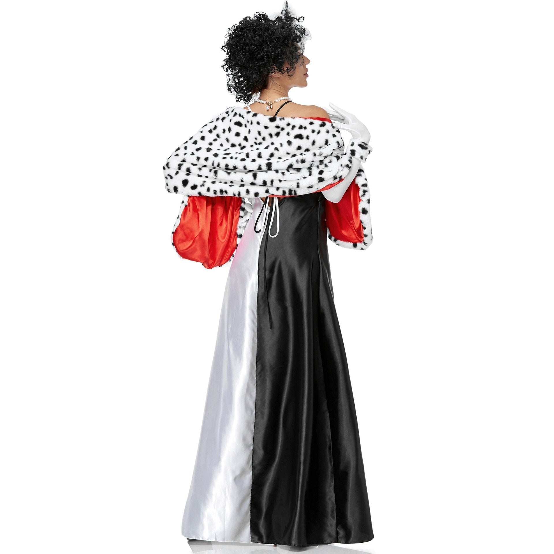 BuyAdult Cruella Duster Costume Dress Uniform Halloween Women Now Cheaper With 3 - 5 Days Ship - PajamasBuy