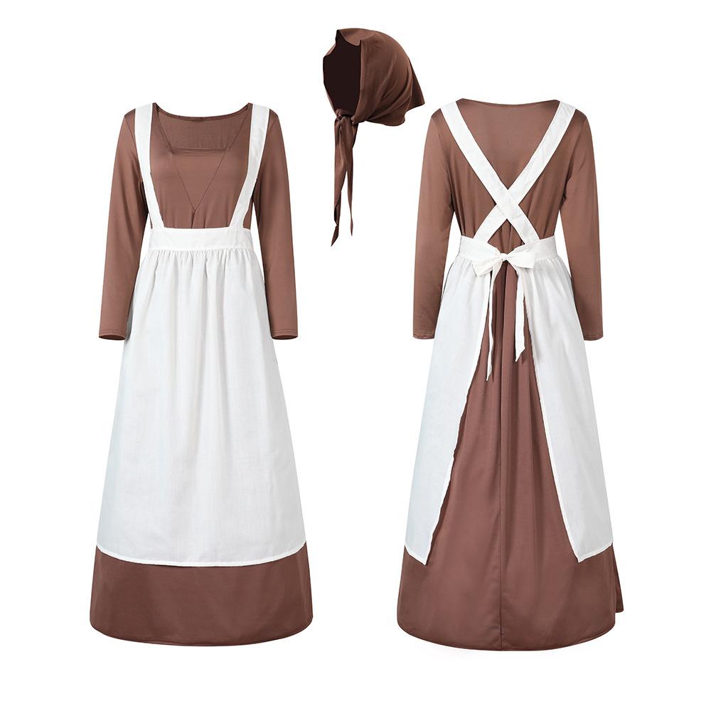 BuyAdult Female French Manor Maid Dress Retro Halloween Costume Now Cheaper With 3 - 5 Days Ship - PajamasBuy