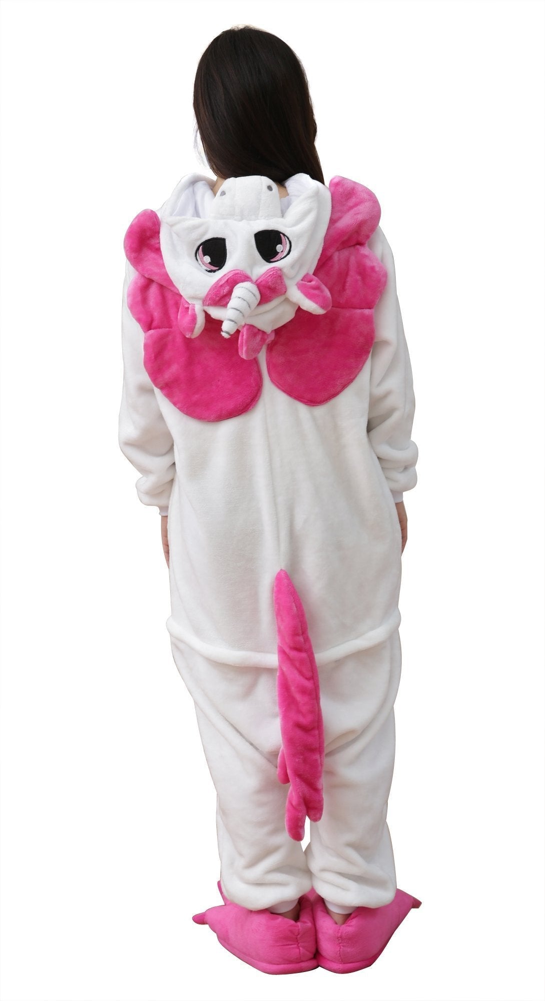 BuyAdult Hot Pink Unicorn Pegasus Kigurumi Onesies Costume Pajamas Now Cheaper With 3 - 5 Days Ship - PajamasBuy