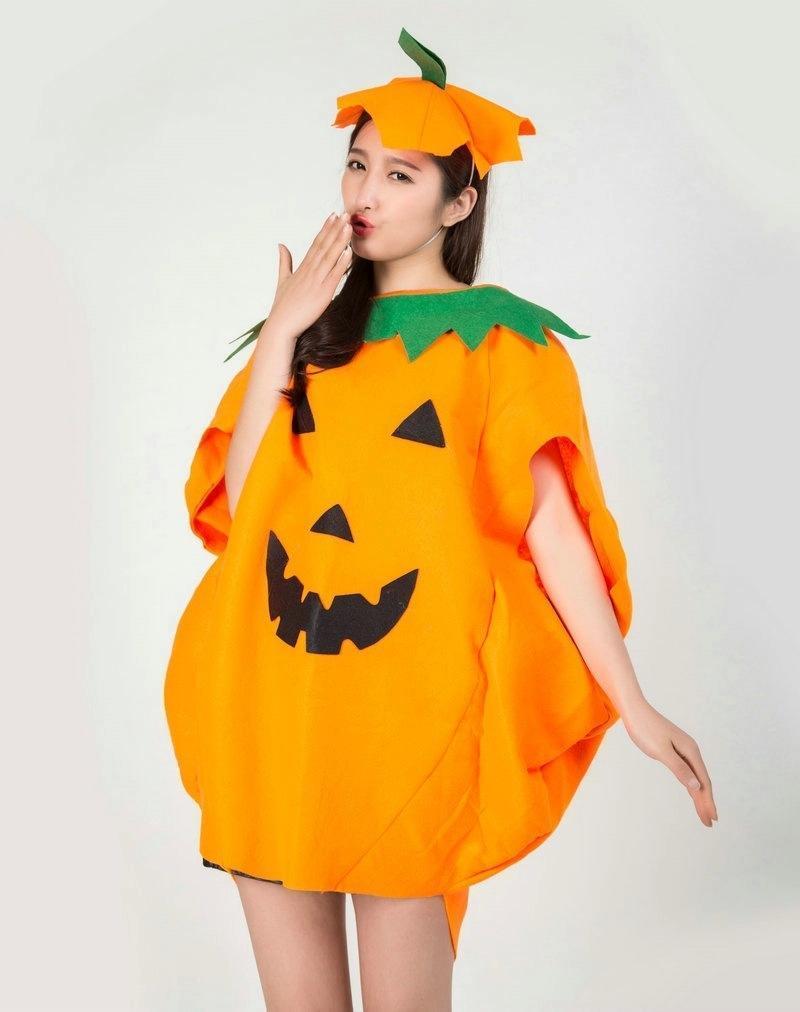 BuyAdult Women Men Pumpkin Halloween Costume Party Wear Now Cheaper With 3 - 5 Days Ship - PajamasBuy