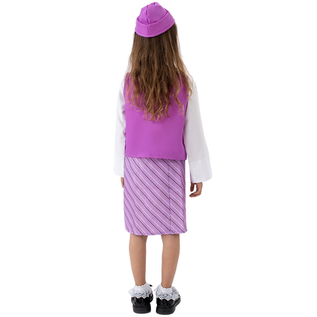 BuyAirline Stewardess Cosplay Costume Flight Attendant Costume For Kids Now Cheaper With 3 - 5 Days Ship - PajamasBuy