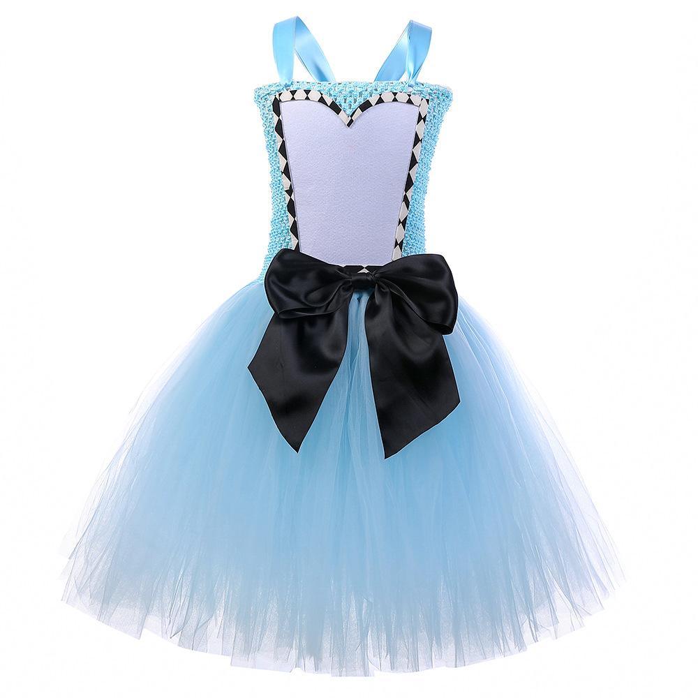 Alice in Wonderland Alice Princess Costume Kids Girls Cosplay Party Tutu Dress Halloween - Pajamasbuy