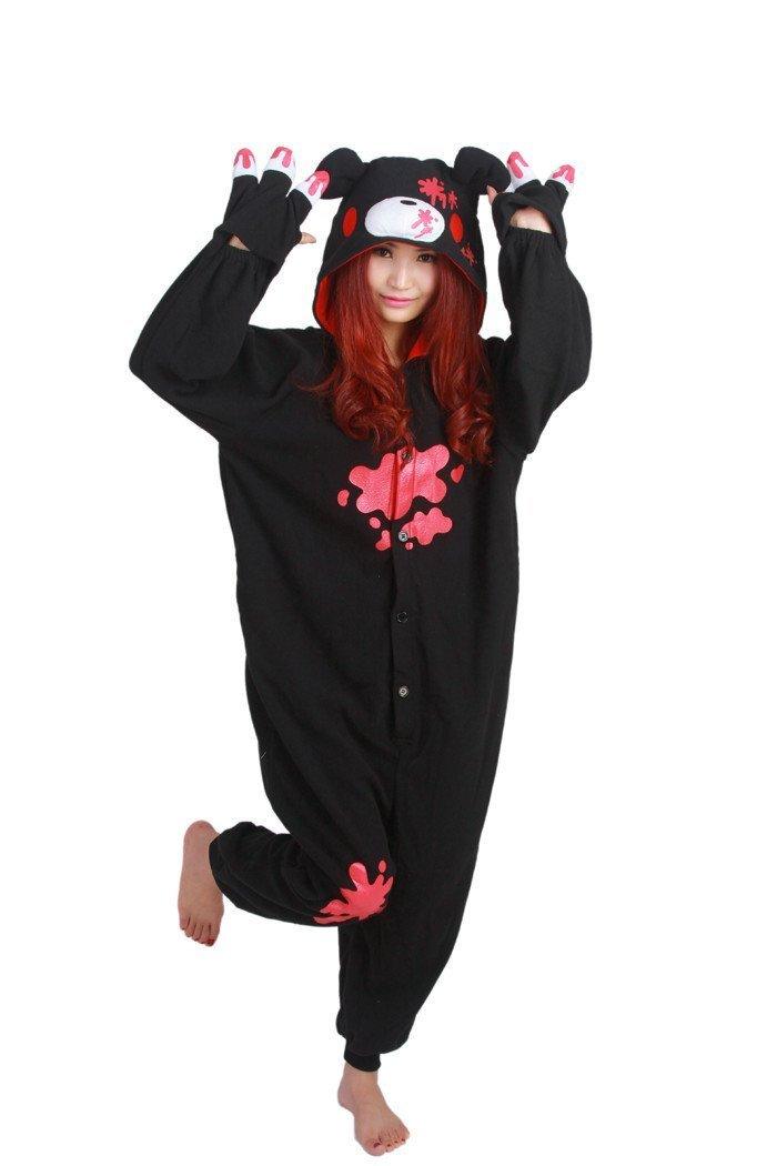 Alice in Wonderland Bear Kigurumi Onesies Pajamas Costume - Pajamasbuy