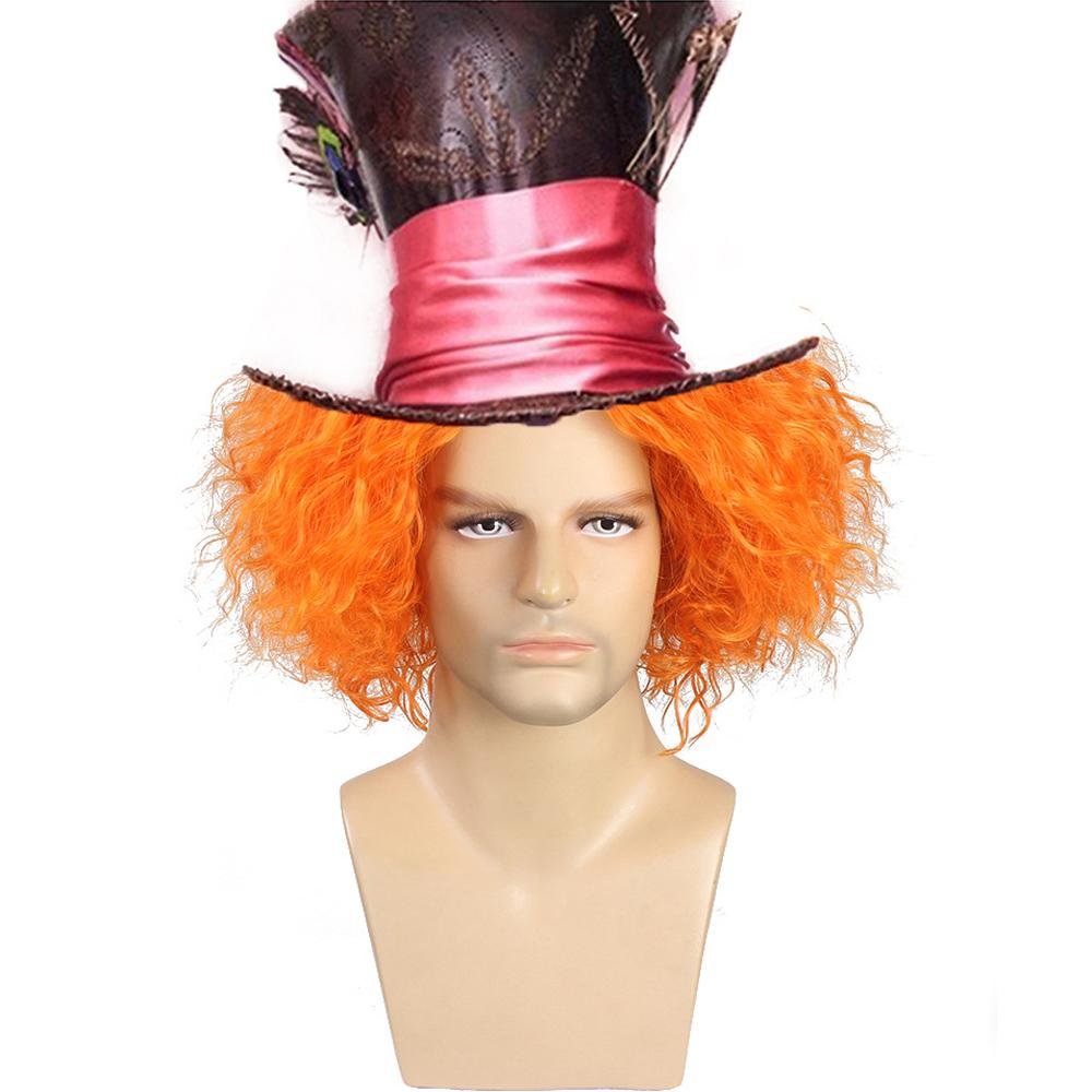 BuyAlice in Wonderland Cosplay Wig Hatter Movie Costume Wigs for Adult Now Cheaper With 3 - 5 Days Ship - PajamasBuy