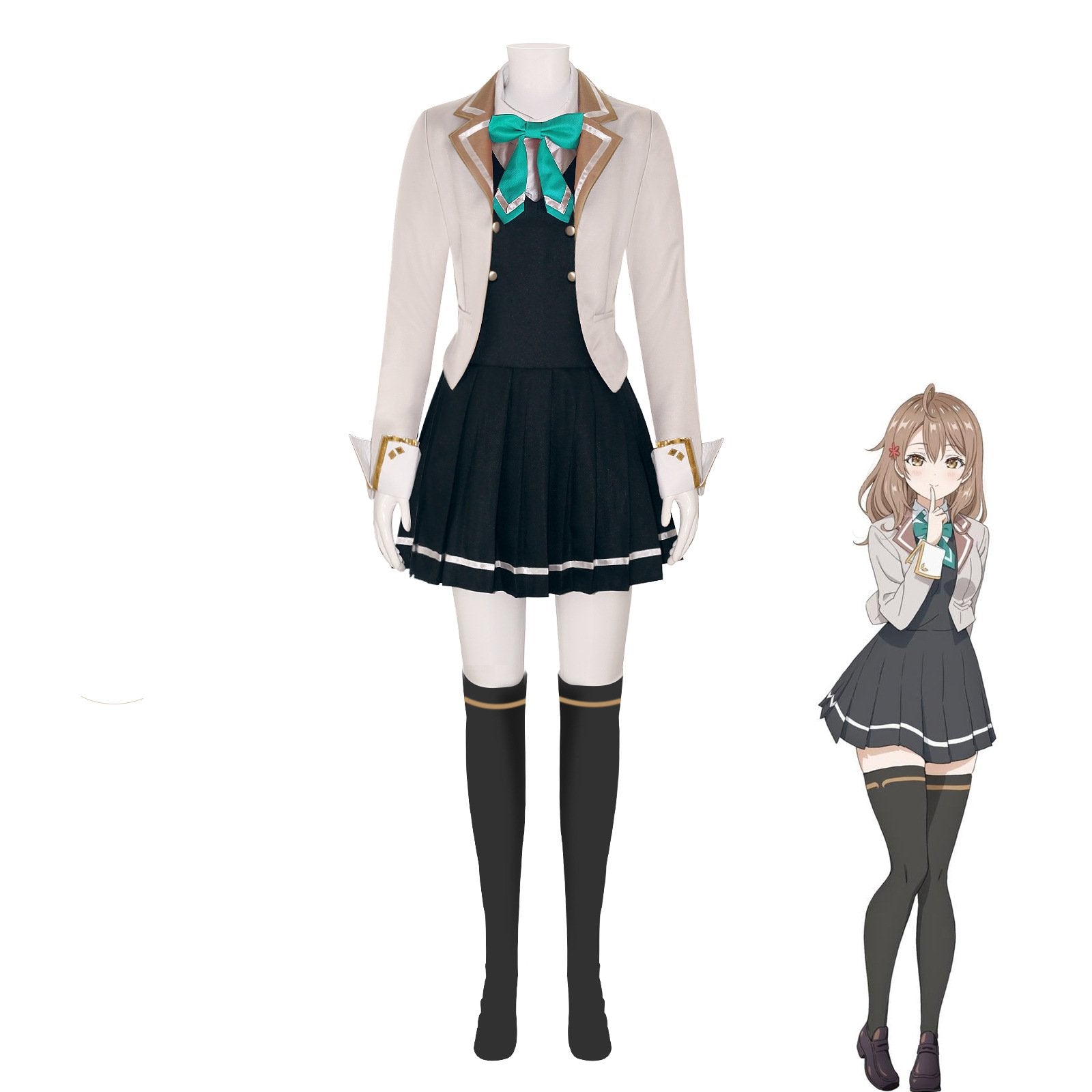 BuyAlya Sometimes Hides Her Feelings in Russian Alisa Mikhailovna Kujou Maria Masachika Kuze Costume Dress Uniform Now Cheaper With 3 - 5 Days Ship - PajamasBuy