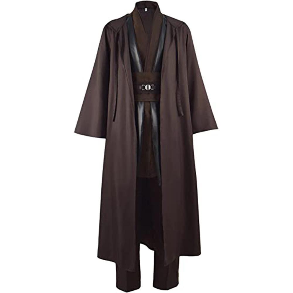 Anakin Skywalker Obi - Wan Costume Cloak Cosplay Halloween Suit - Pajamasbuy