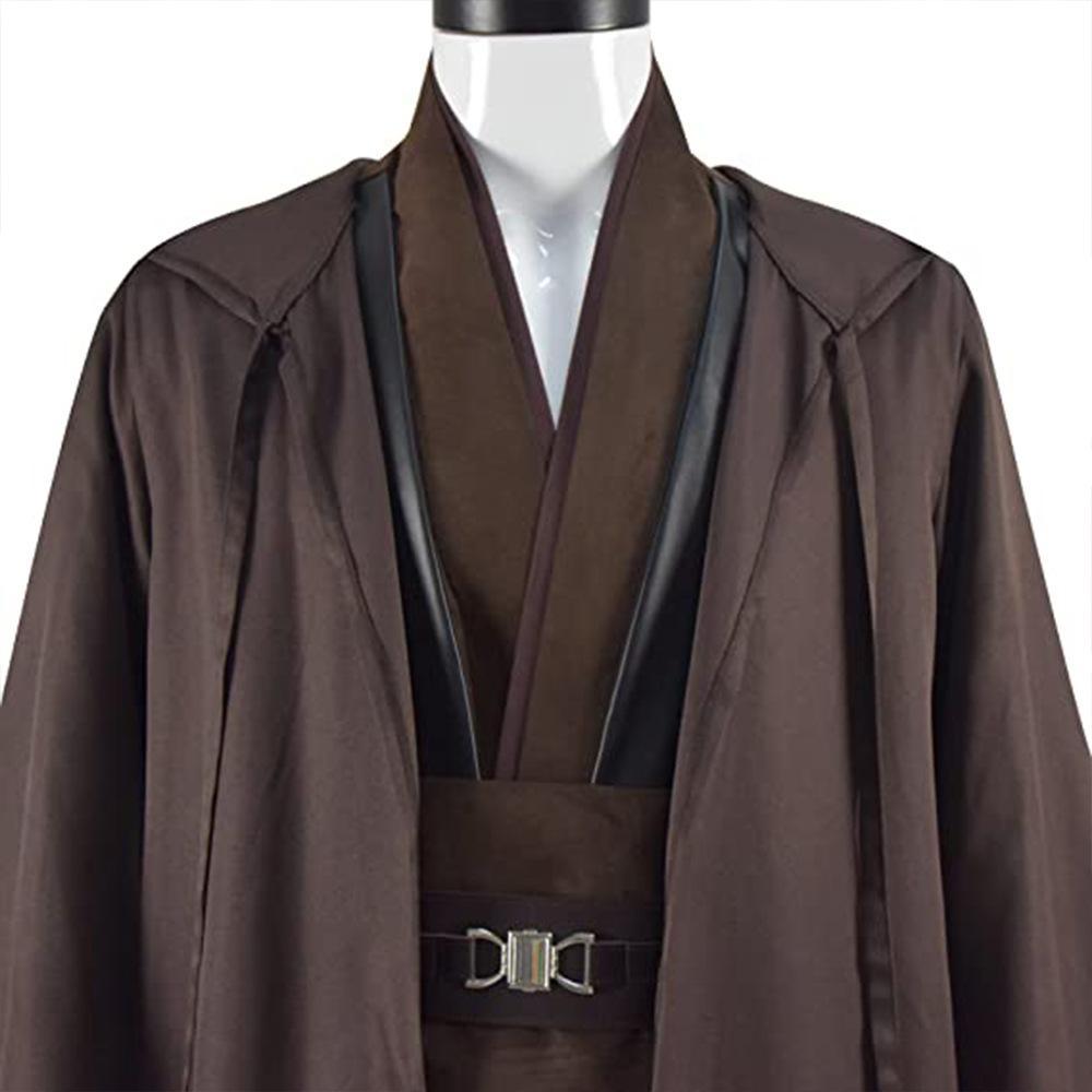 Anakin Skywalker Obi - Wan Costume Cloak Cosplay Halloween Suit - Pajamasbuy