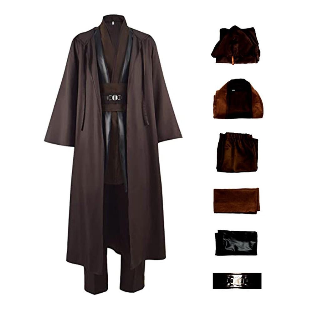 BuyAnakin Skywalker Obi - Wan Costume Cloak Cosplay Halloween Suit Now Cheaper With 3 - 5 Days Ship - PajamasBuy