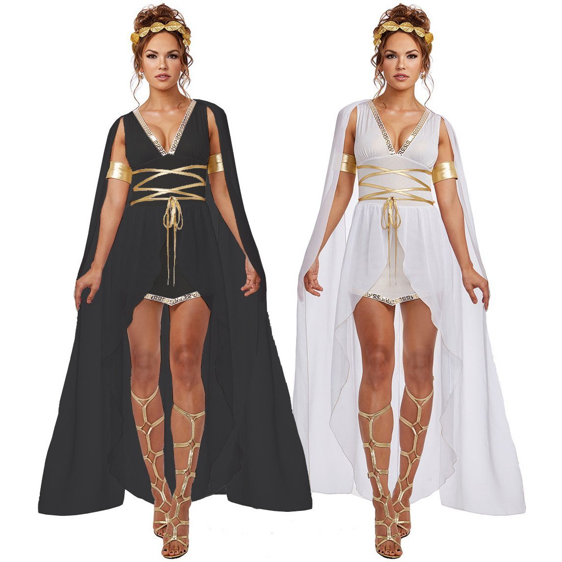 BuyAncient Greek Goddess Cleopatra Athena Cosplay Costume Medieval Dress Now Cheaper With 3 - 5 Days Ship - PajamasBuy