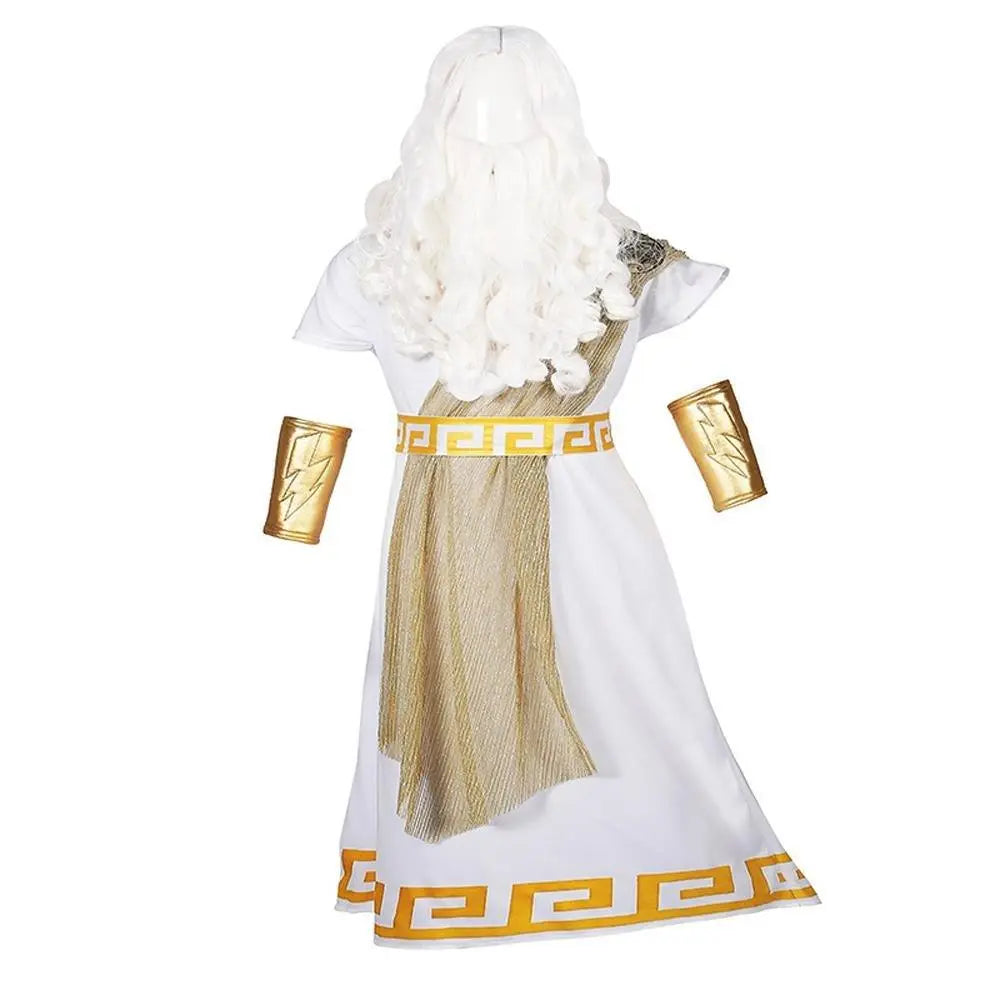 ancient greek mythology zeus Children Halloween carnival costume for kids - Pajamasbuy