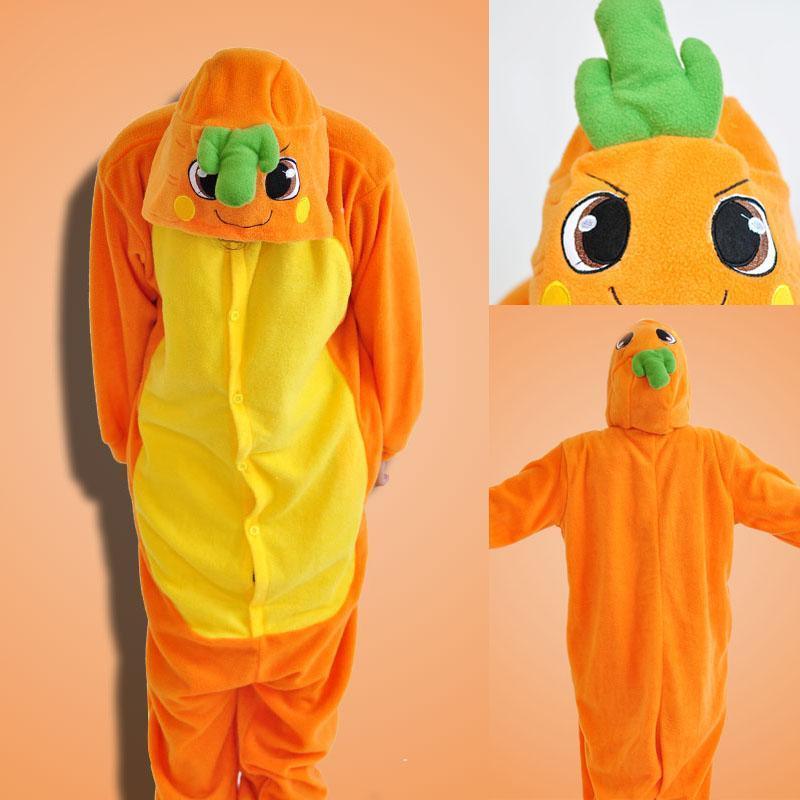 Animal Adult unisex Carrot Onesies kigurumi Costume Pajamas - Pajamasbuy