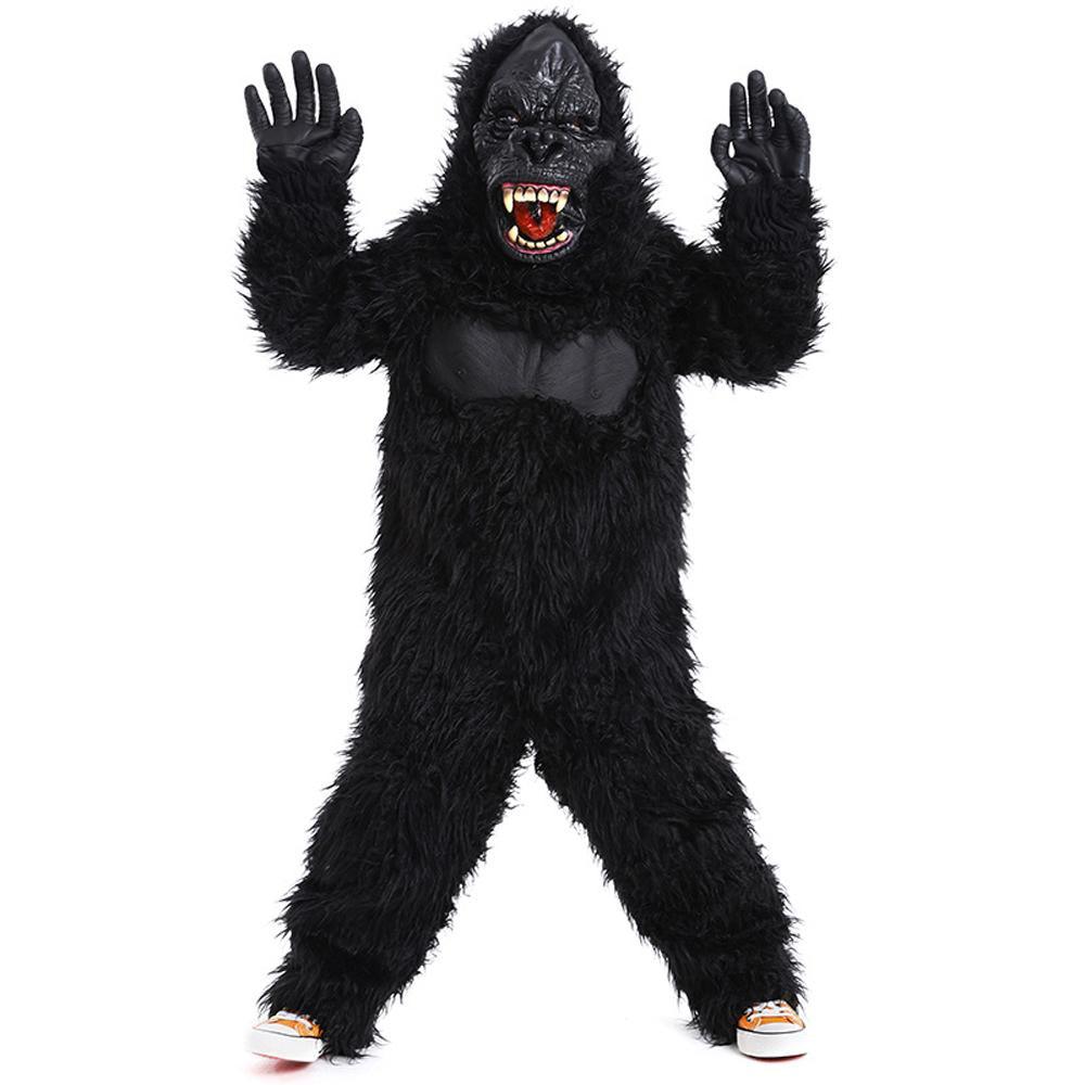 Animal party play King Kong Suffed Gorilla Costume for Kids - Pajamasbuy