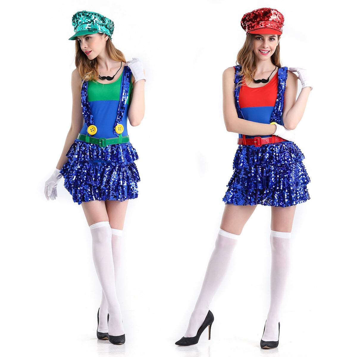 BuyAnime Super Mario Halloween Women Adult Party Cosplay Costume Now Cheaper With 3 - 5 Days Ship - PajamasBuy