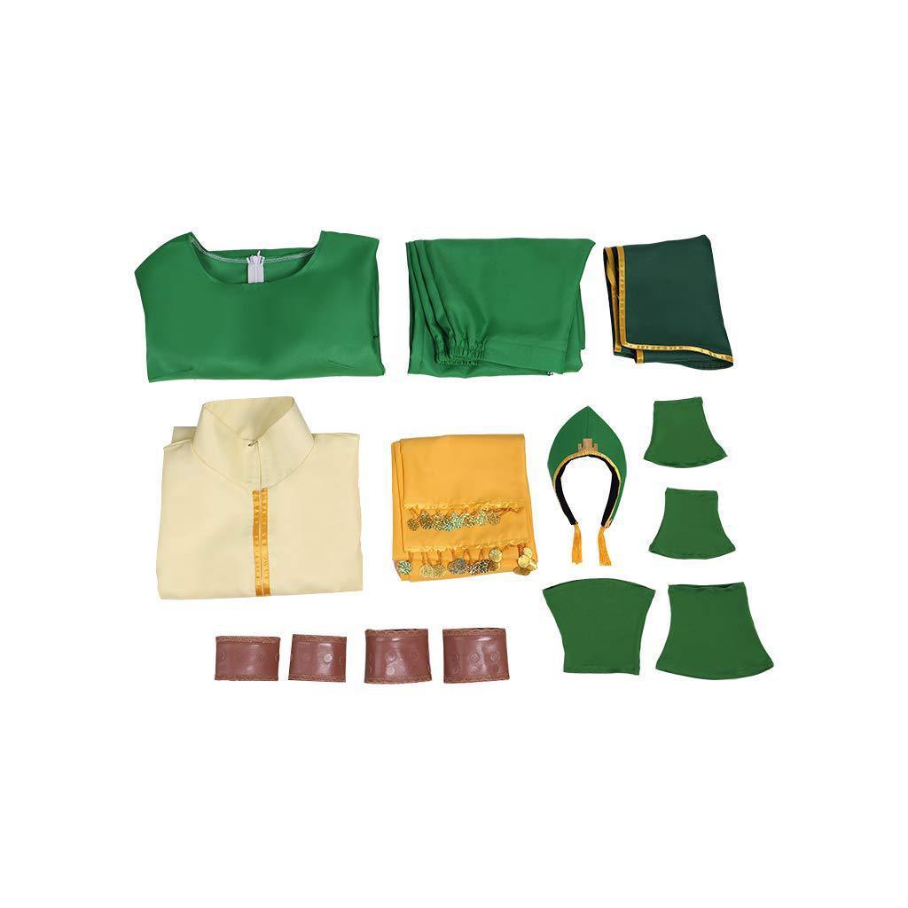 Anime Toph Beifong Avatar The Last Airbender Costume Party Carnival Cosplay Full Set - Pajamasbuy