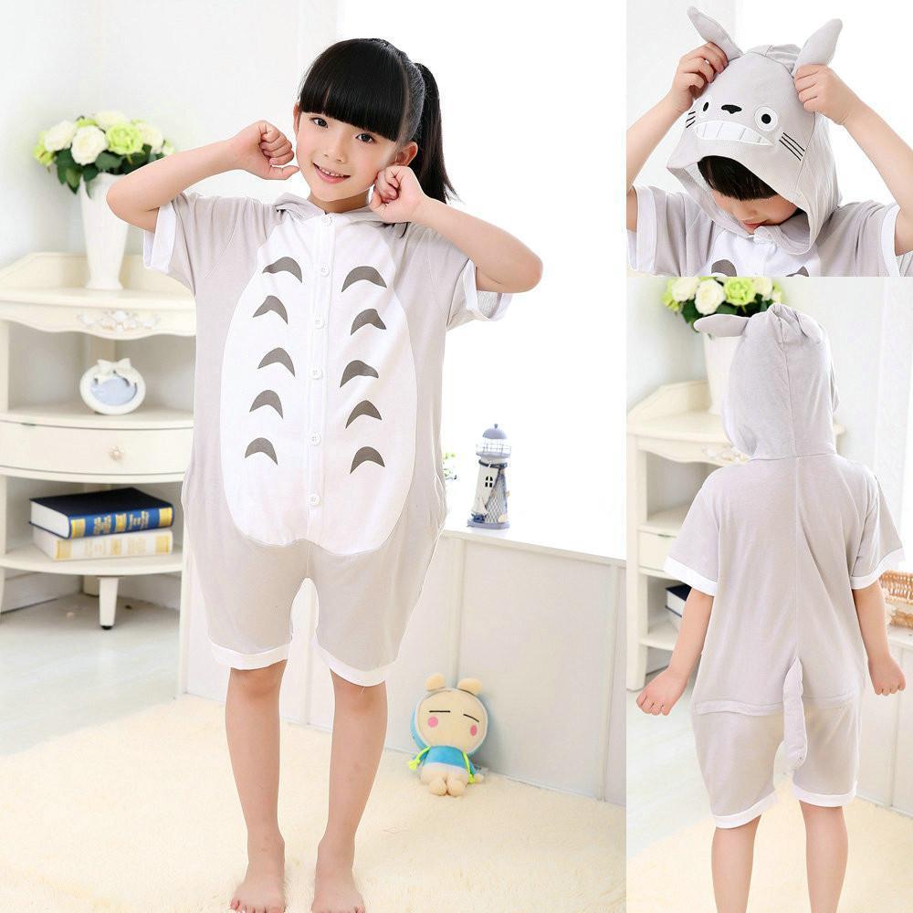 BuyAnime Totoro Costume kids Animal Onesies Summer Pajamas Now Cheaper With 3 - 5 Days Ship - PajamasBuy