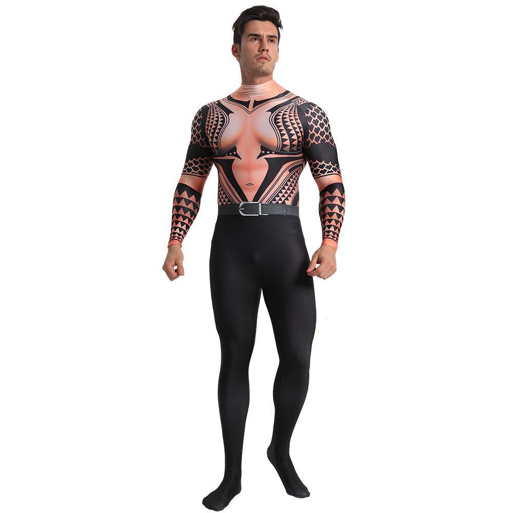 BuyAquaman Arthur Halloween Fancy Family Cosplay Costume Zentai Jumpsuit Now Cheaper With 3 - 5 Days Ship - PajamasBuy