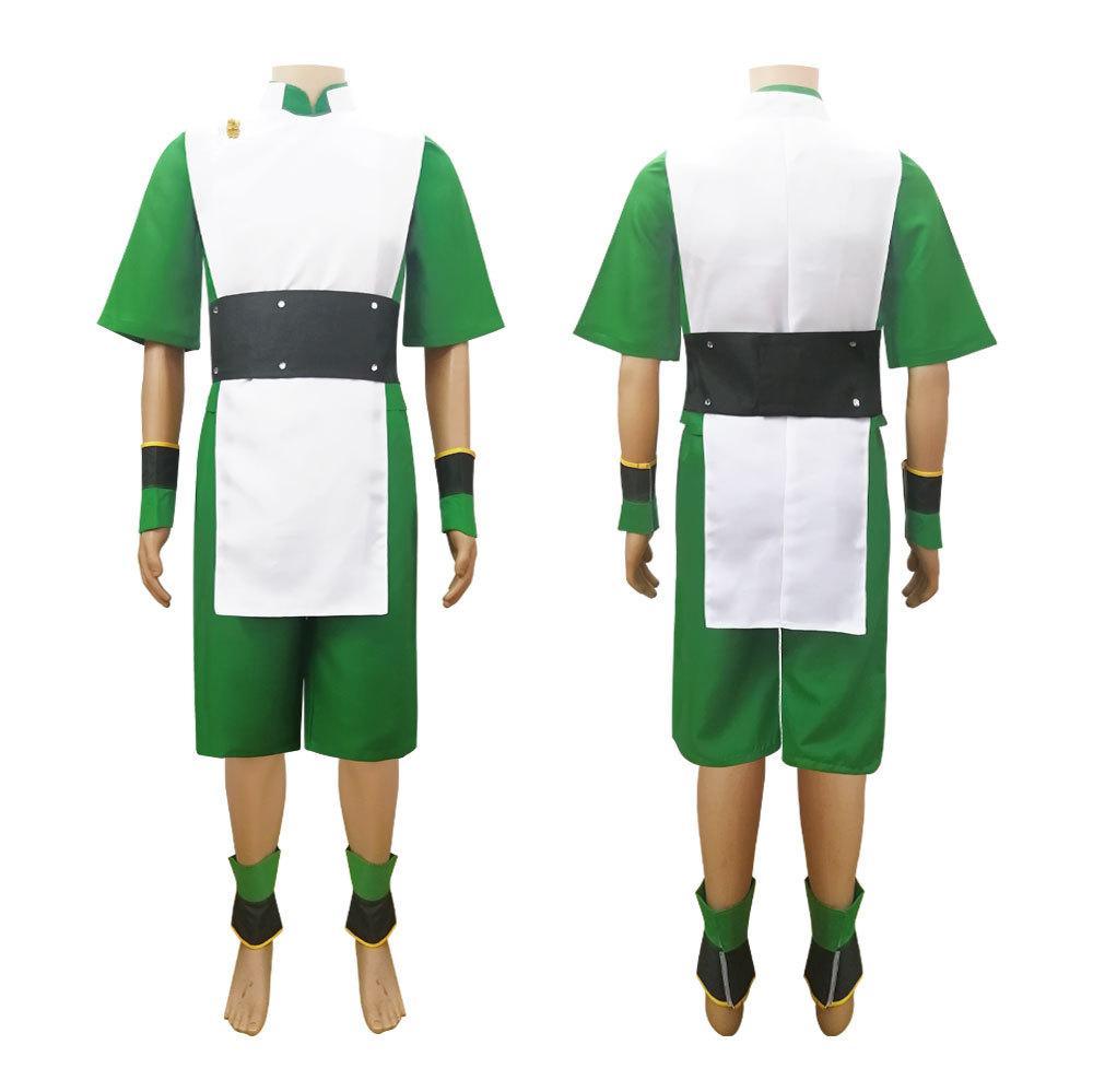 Avatar The Last Airbender Toph bengfang Costume Party Carnival Cosplay Full Set - Pajamasbuy