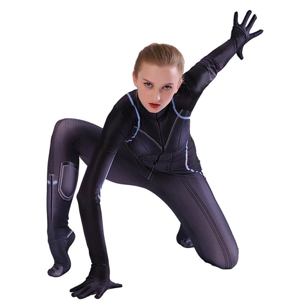 Avengers Endgame Black Widow Cosplay Costume for Adult Kids - Pajamasbuy