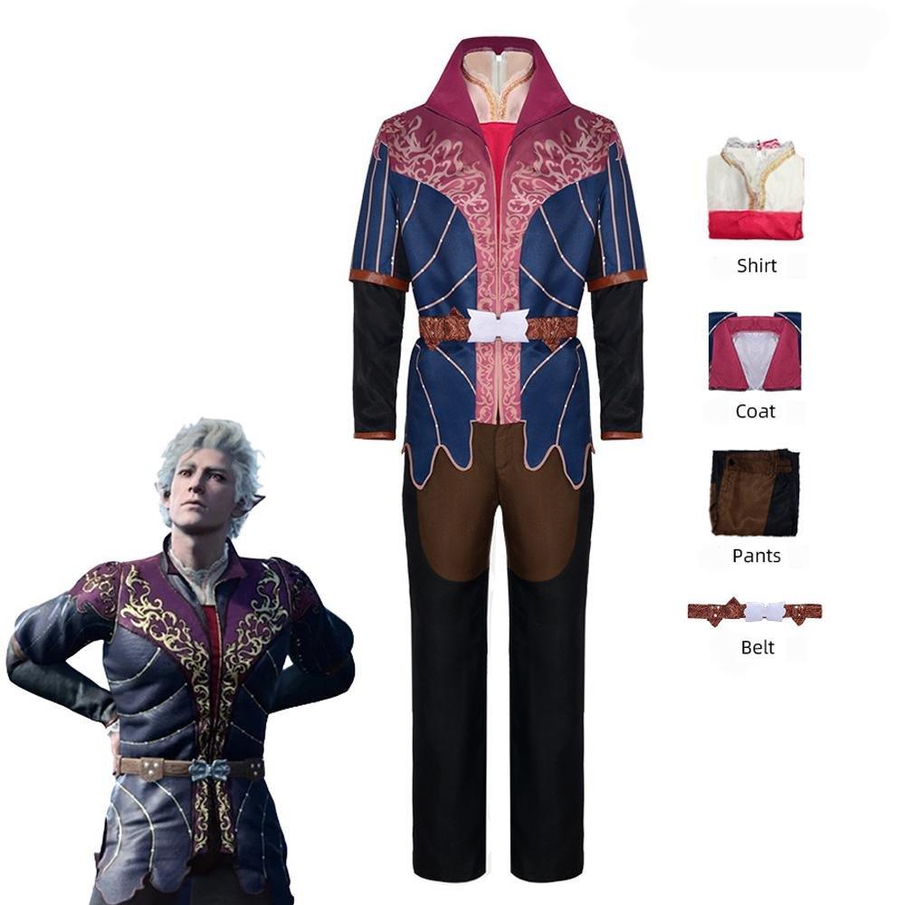 Baldur's Gate 3 Astarion Game Cosplay Costume party - Pajamasbuy