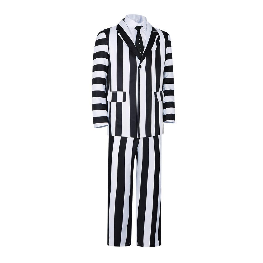 Beetlejuice 2 Michael Keaton 2024 Costume Party Halloween Suit - Pajamasbuy