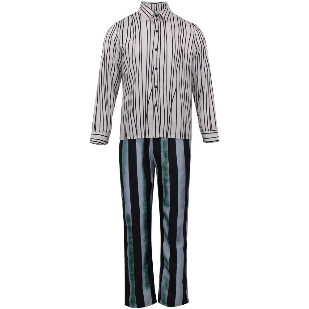 BuyBeetlejuice 2 Michael Keaton Costume for men Party Halloween Suit Now Cheaper With 3 - 5 Days Ship - PajamasBuy