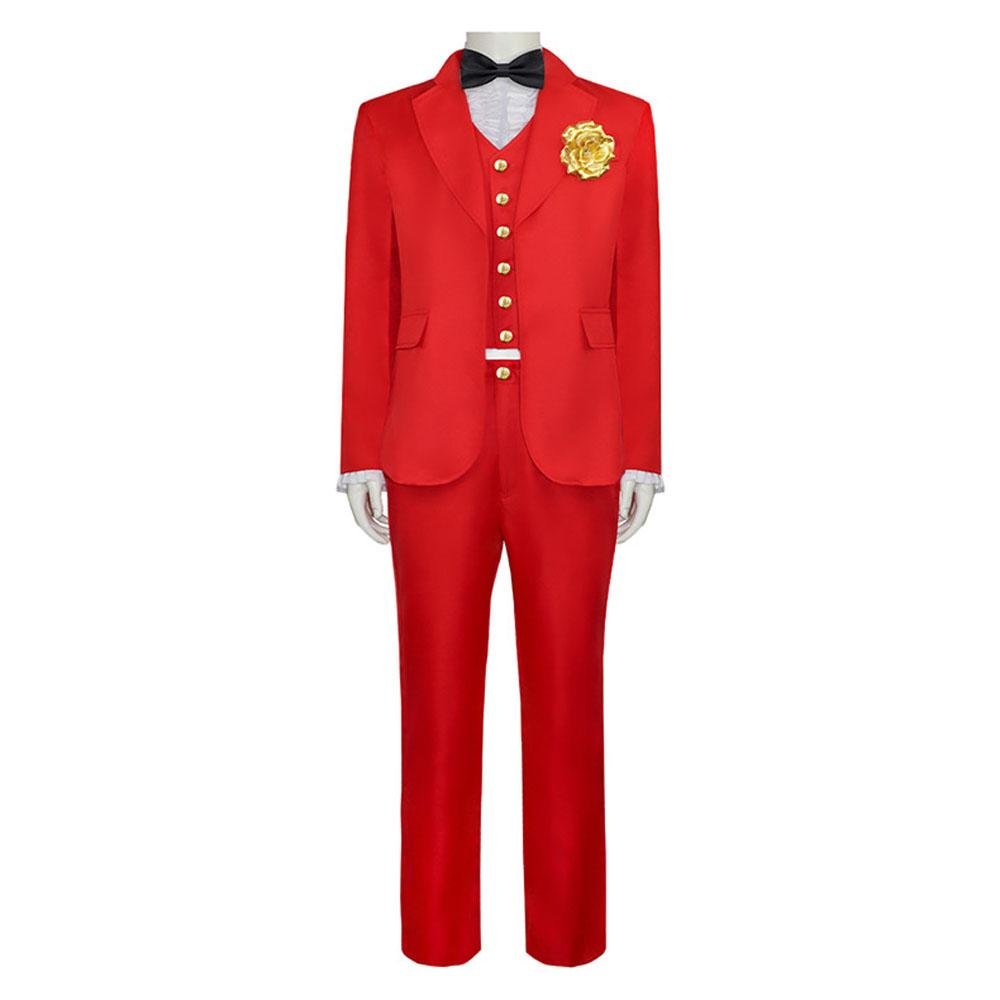 BuyBeetlejuice 2 Michael Keaton Costume Red Suit for Men Kids Party Halloween Now Cheaper With 3 - 5 Days Ship - PajamasBuy