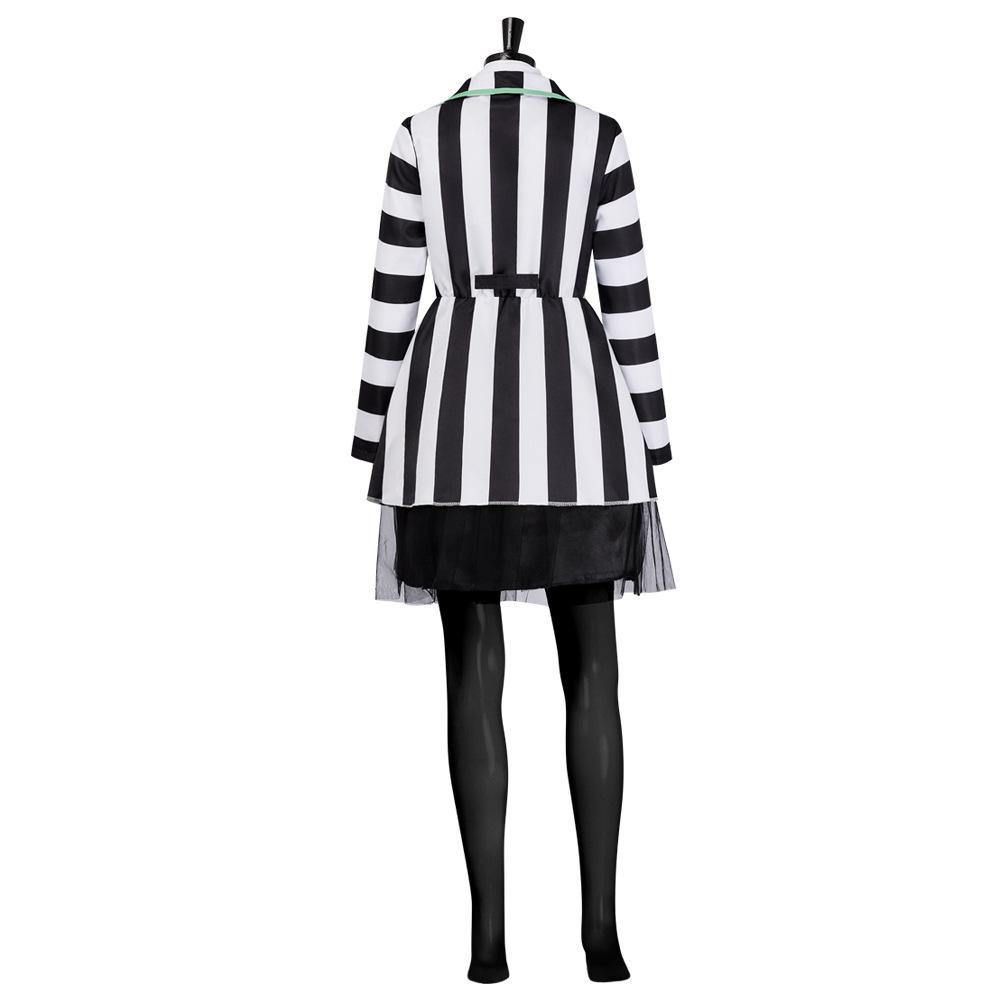 Beetlejuice Adult Kids Blazer Dress Costume For Women Girl - Pajamasbuy