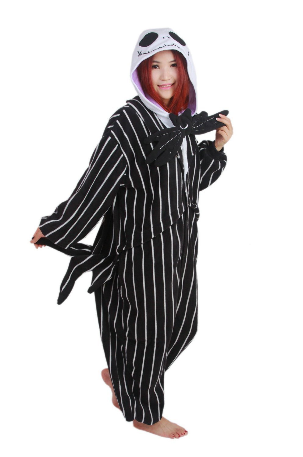 BuyBlack Jack Hoodies Kigurumi Costume Onesies Pajamas Now Cheaper With 3 - 5 Days Ship - PajamasBuy