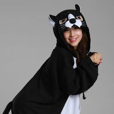 BuyBlack Leopard Animal Adult Onesie Kigurumi Costume Pajamas Now Cheaper With 3 - 5 Days Ship - PajamasBuy