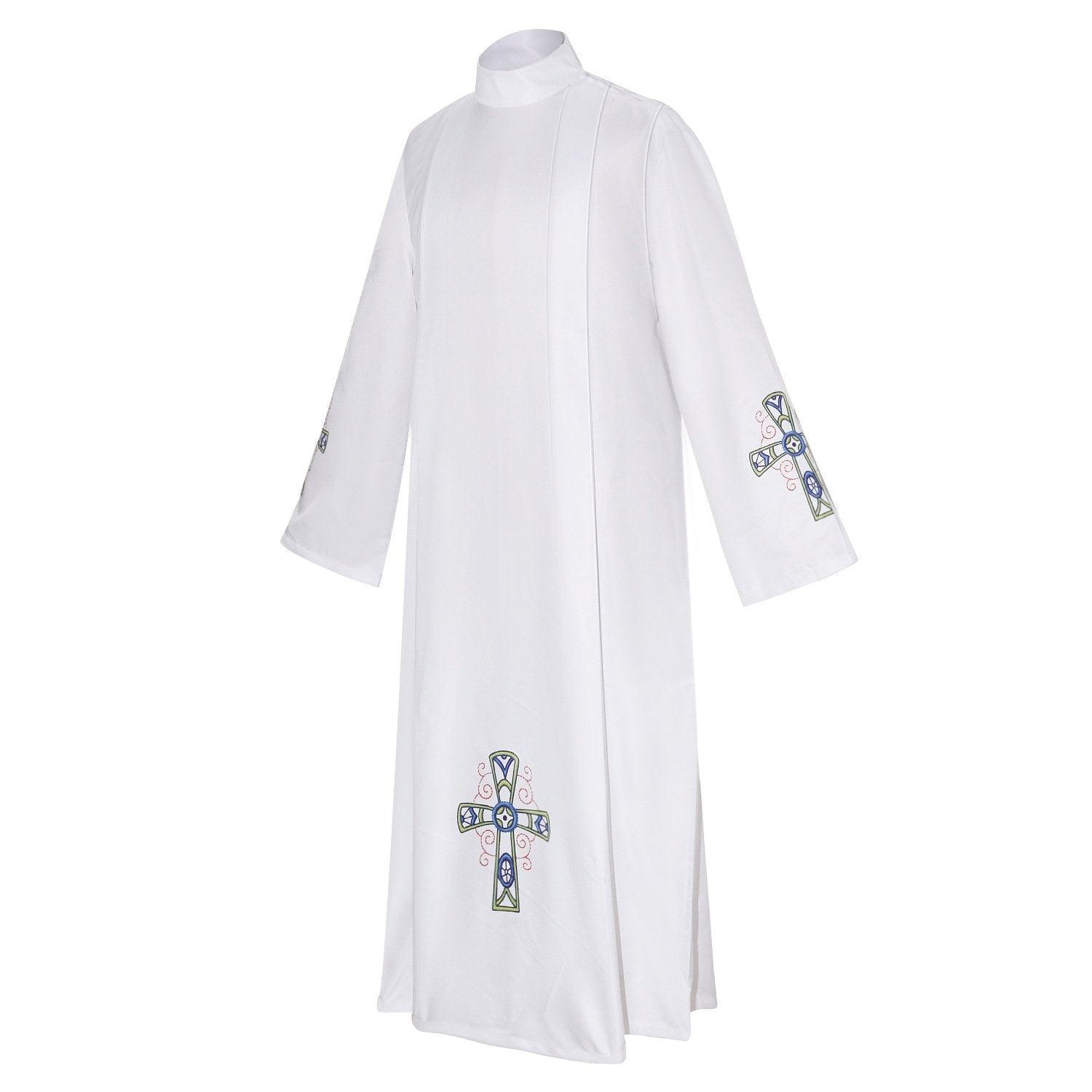 Blue Cross Priests Uniform Carnival Cosplay Costume For Adult - Pajamasbuy