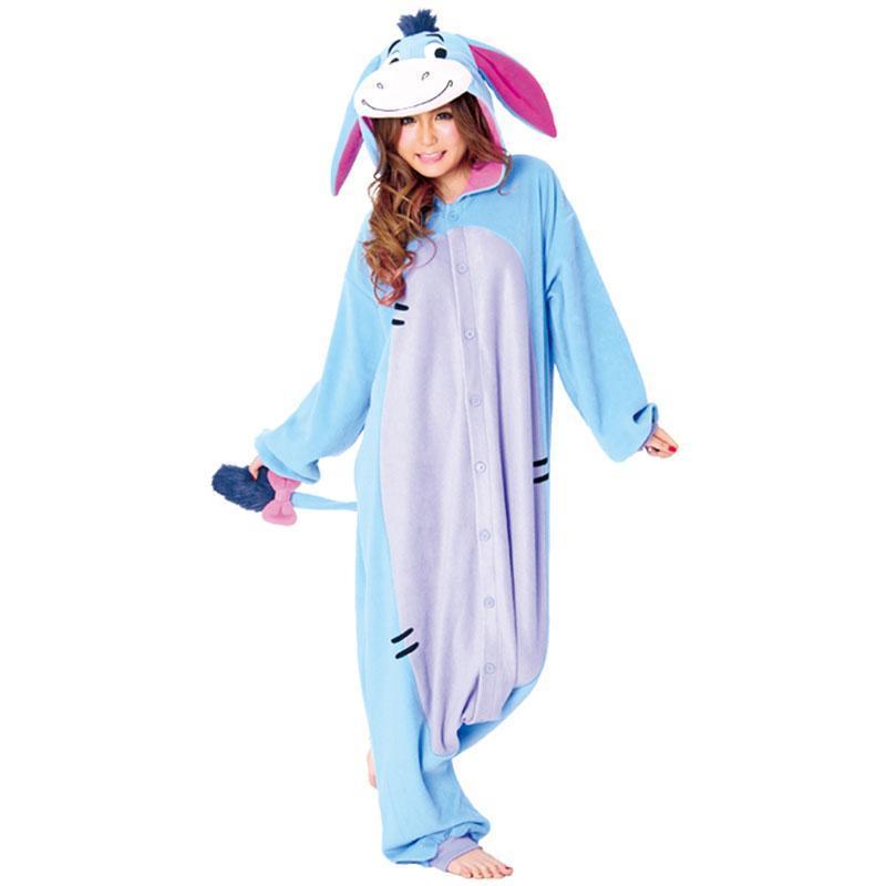 BuyBlue Eeyore Donkey Kigurumi Onesies Pajamas Animal Costume Now Cheaper With 3 - 5 Days Ship - PajamasBuy