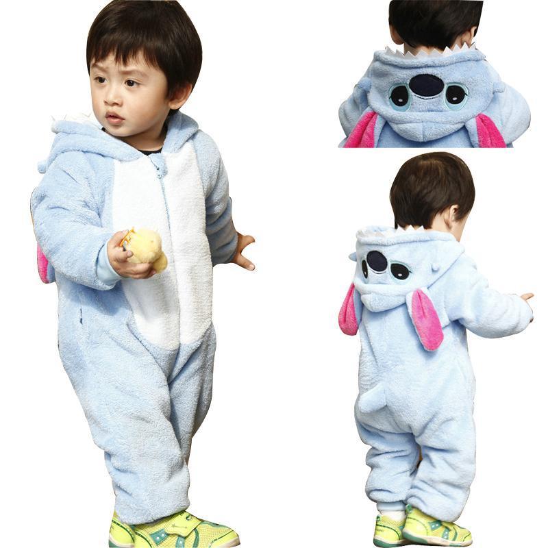 BuyBlue Stitch Cute Baby Infant Toddler Animal Onesie Costume Now Cheaper With 3 - 5 Days Ship - PajamasBuy