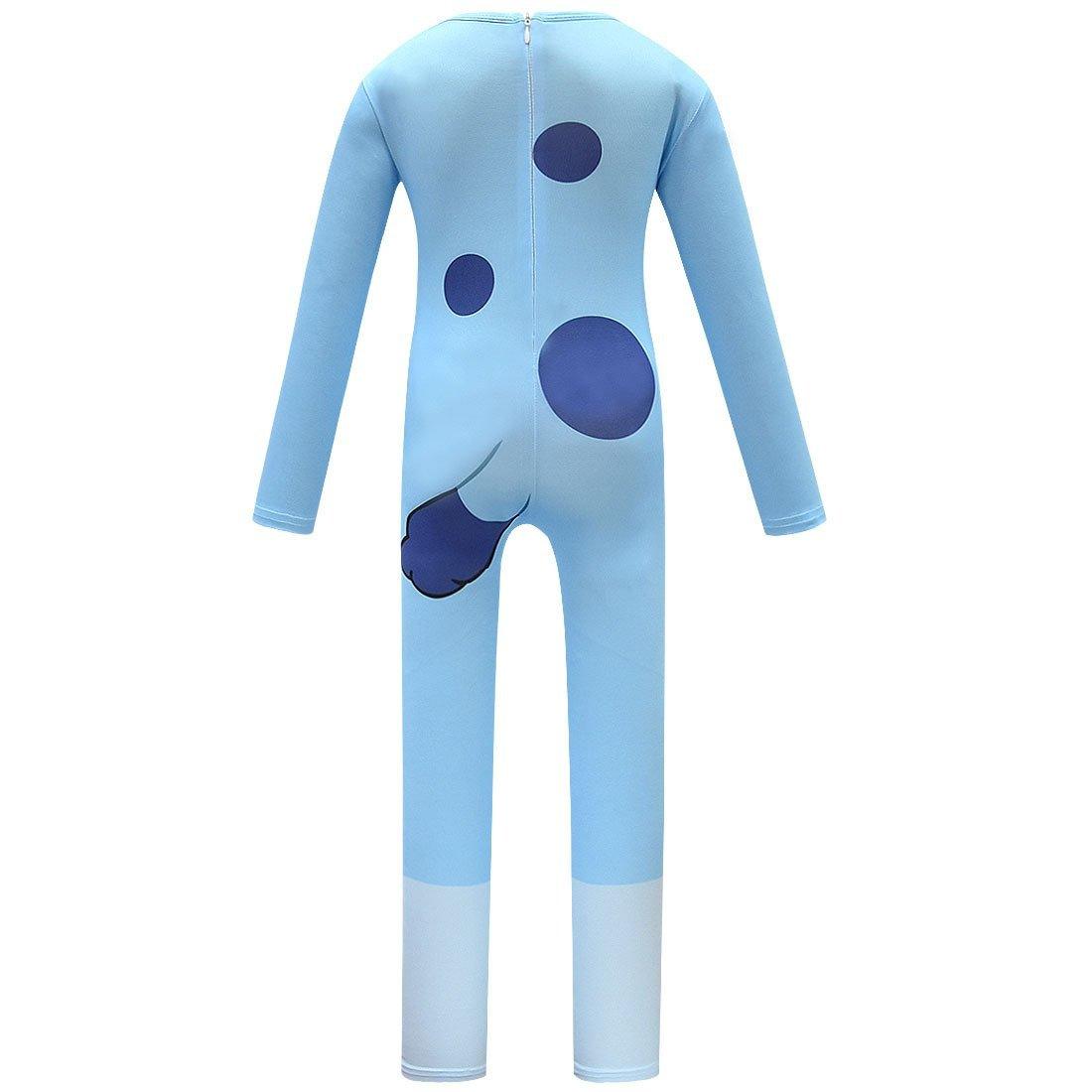 Boys Bluey Girls Bingo Dog Kids Halloween Cosplay Party jumpsuit Onesie Costume - Pajamasbuy