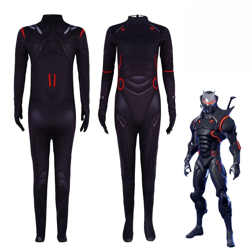 BuyBoy's Fortnite Omega Jumpsuit Costume for Kids Now Cheaper With 3 - 5 Days Ship - PajamasBuy