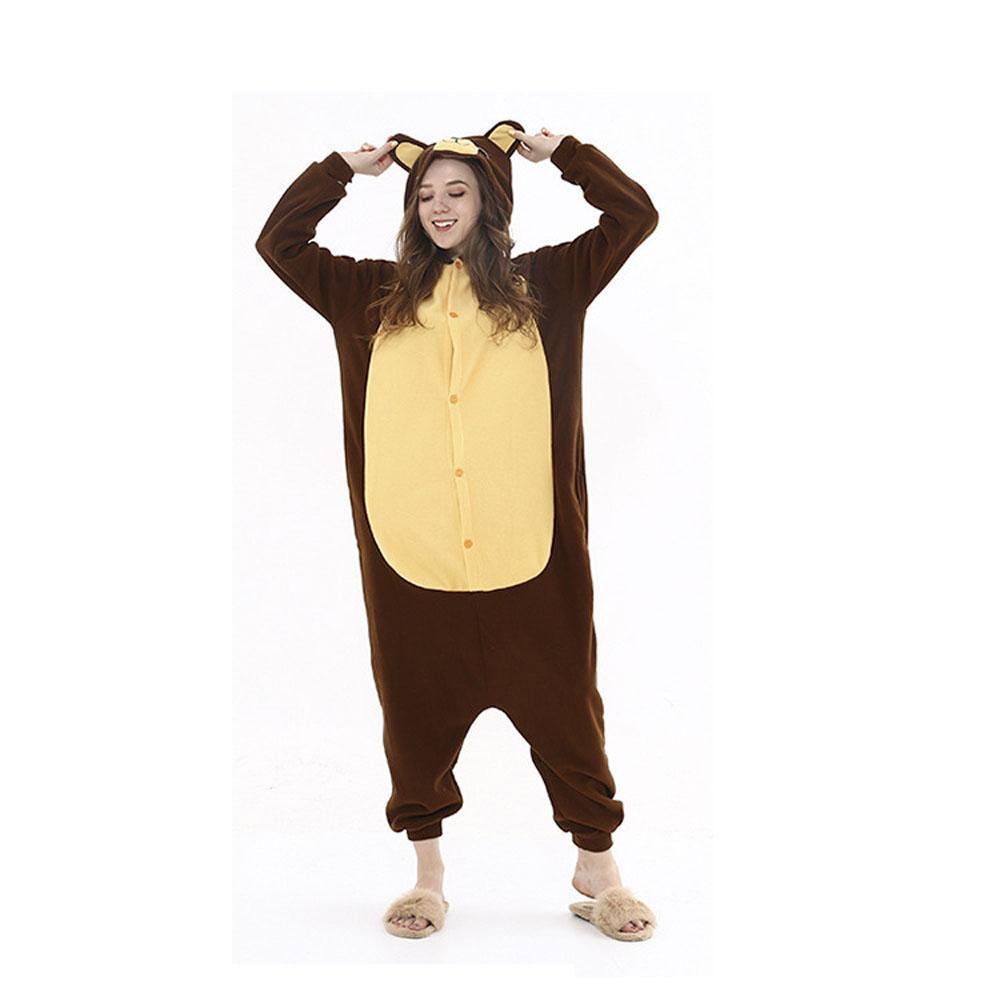 BuyBrown bear Kigurumi Animal Onesies Pajamas For Adult Pajamas Now Cheaper With 3 - 5 Days Ship - PajamasBuy