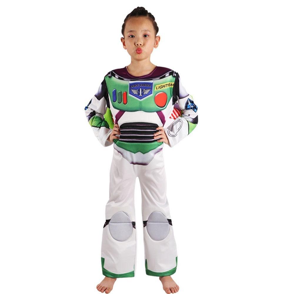 Buzz Lightyear Toy Story Carnival Cosplay Costume Set For Kids Boys With Mask Wing - Pajamasbuy