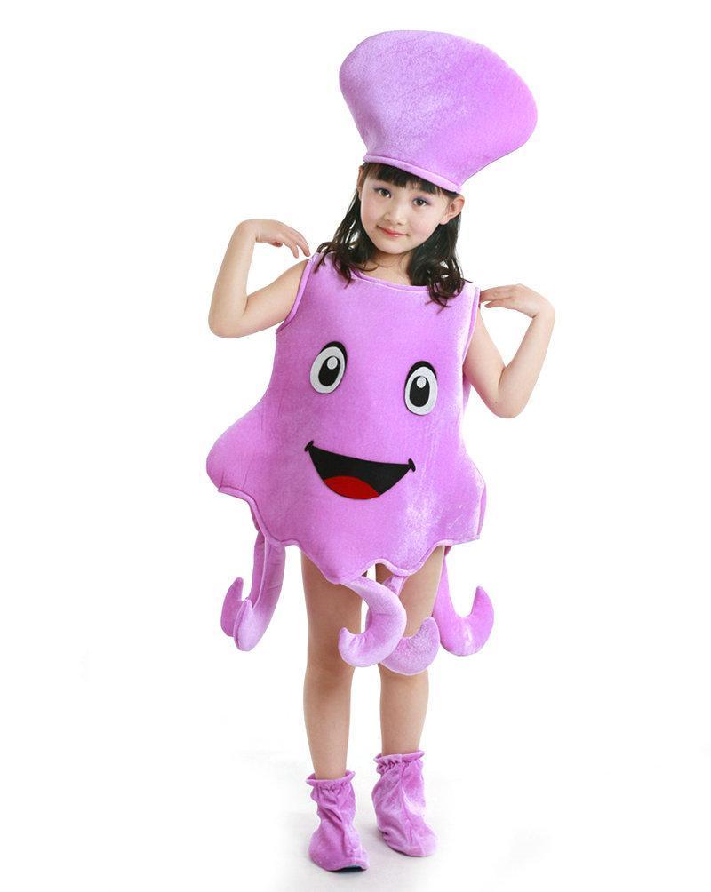 BuyCartoon Starfish Octopus Children Kids Gift Kigurumi Costume Now Cheaper With 3 - 5 Days Ship - PajamasBuy