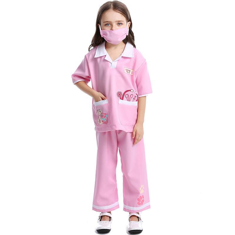 BuyChild Unisex Doctor Dress - up Veterinarian Role Play Halloween Costumes for kids Now Cheaper With 3 - 5 Days Ship - PajamasBuy