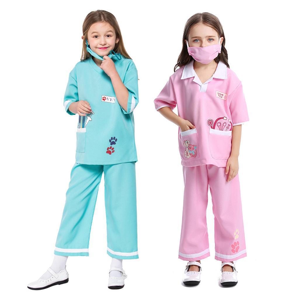 BuyChild Unisex Doctor Dress - up Veterinarian Role Play Halloween Costumes for kids Now Cheaper With 3 - 5 Days Ship - PajamasBuy