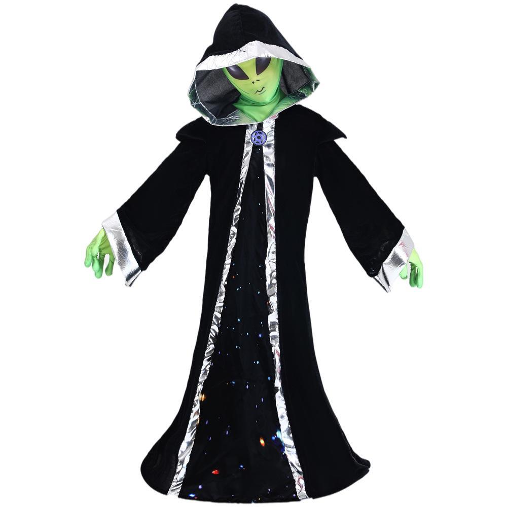 BuyChildren's Alien Cosplay Halloween Costume Now Cheaper With 3 - 5 Days Ship - PajamasBuy